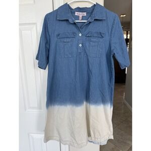 Harlow and Rose Denim Ombre Dress sz M
